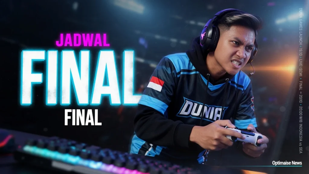 Dunia Games Luncurkan & Live Streaming Raih Final