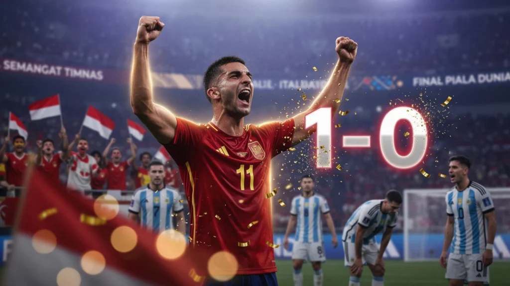 Skor final di layar sama dengan di stadion: Ferran Torres dan skenario 1-0