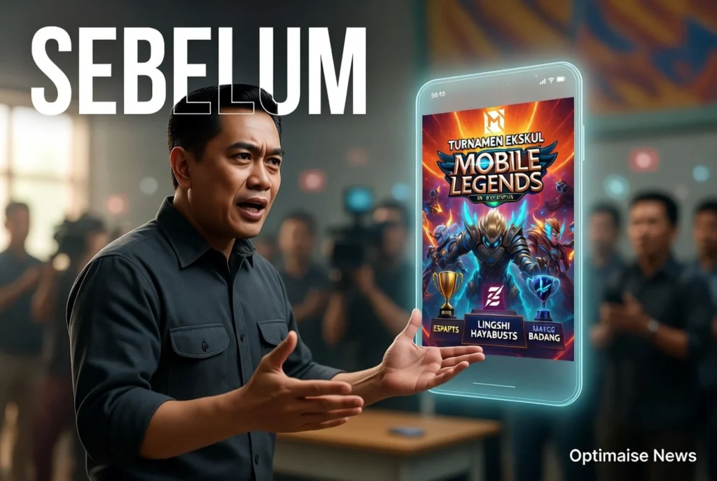 ESI Surabaya Desak Diskusi Ekskul Mobile Legends Sebelum