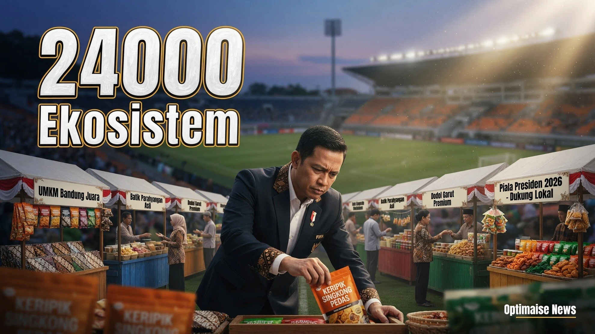 Ekosistem Piala Presiden Sabet 24.000