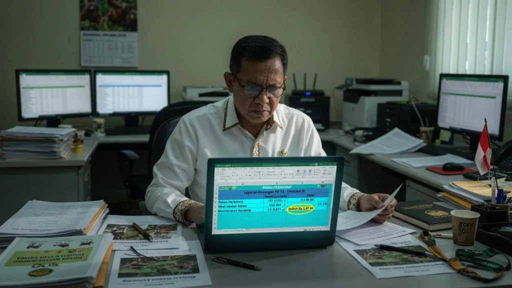 Alur Tanpa Pengawas: Ambil Uang, Eksekusi, Tanda Tangan Sendiri