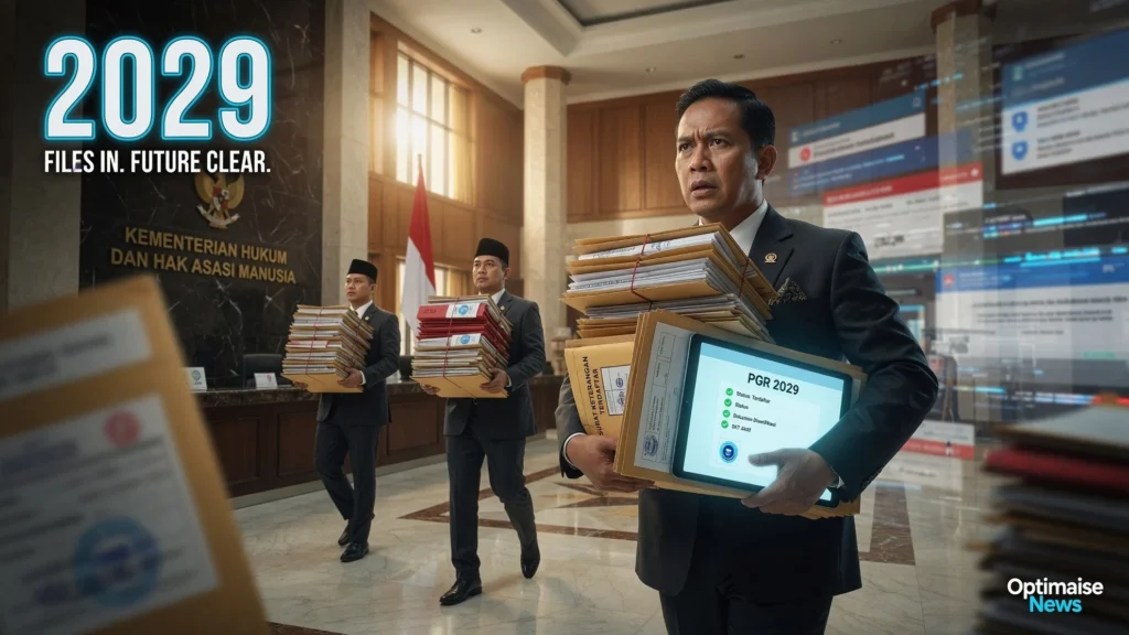 Eks Jubir Anies Serahkan 38 SKT, Partai Gerakan Rakyat Siap 2029