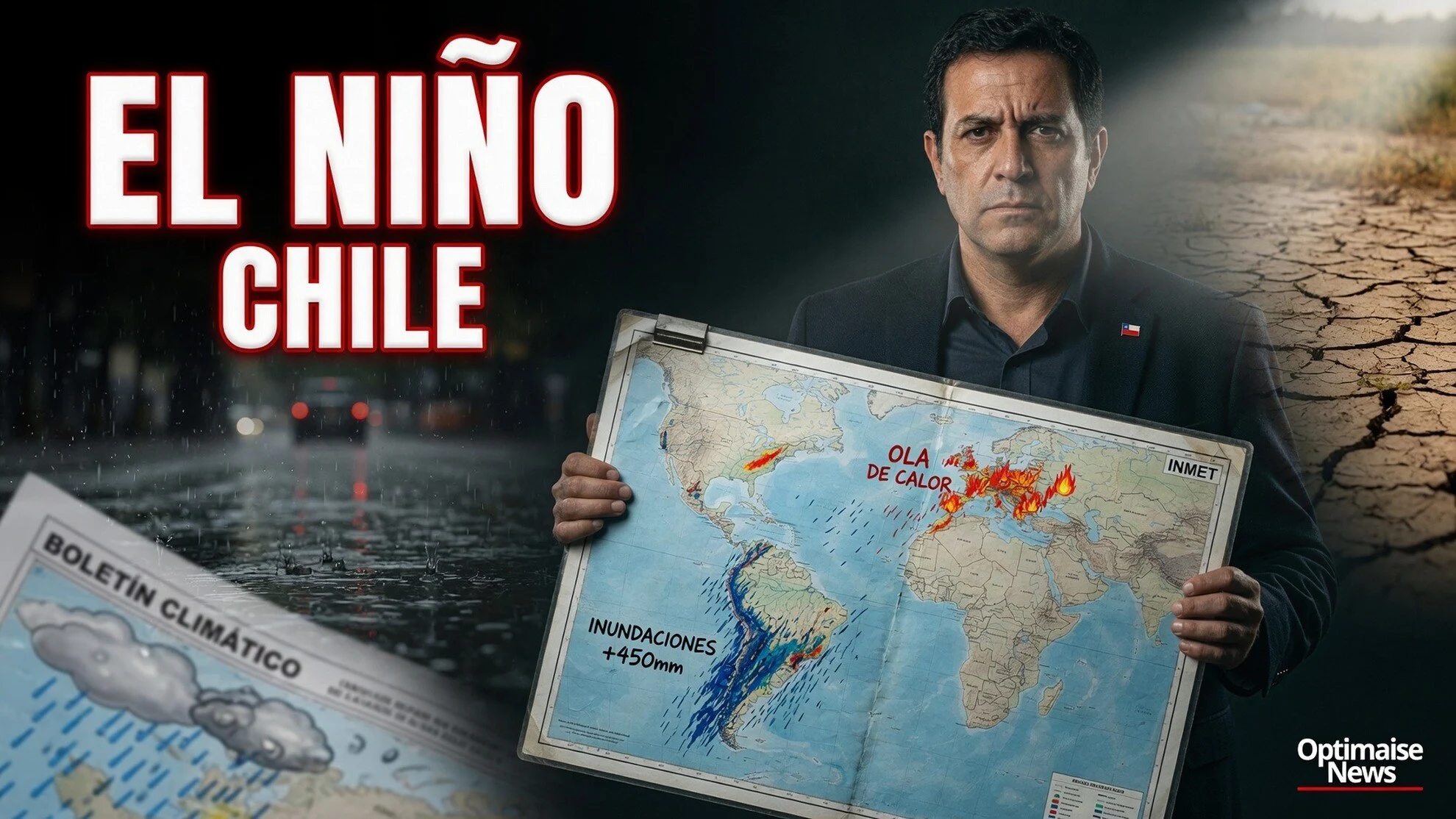 El Nino 2026: Chile Banjir Bersamaan Eropa Terbakar