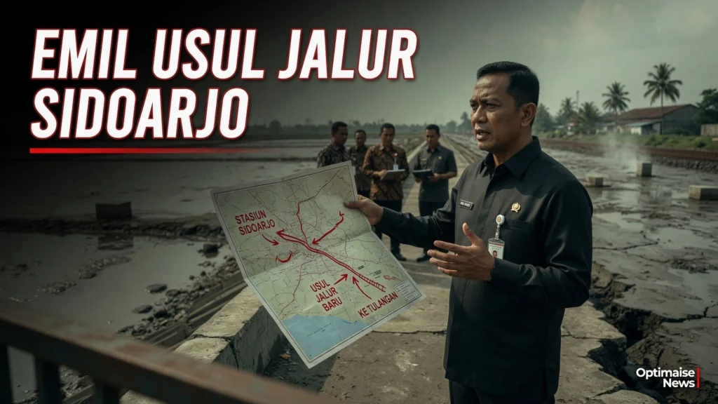 Emil Usul Jalur KA Sidoarjo-Malang Via Tulangan, 5 Km Siap
