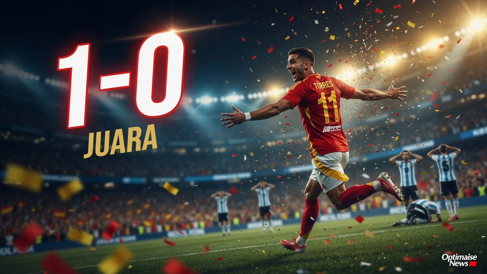 Empat AI dan EA Sports Benar: Spanyol Juara Dunia 1-0