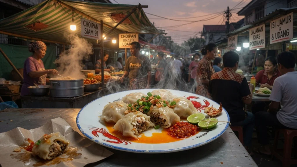 Berburu Jajanan Choipan Siam 91 Khas Pontianak di Taman Sunter Indah