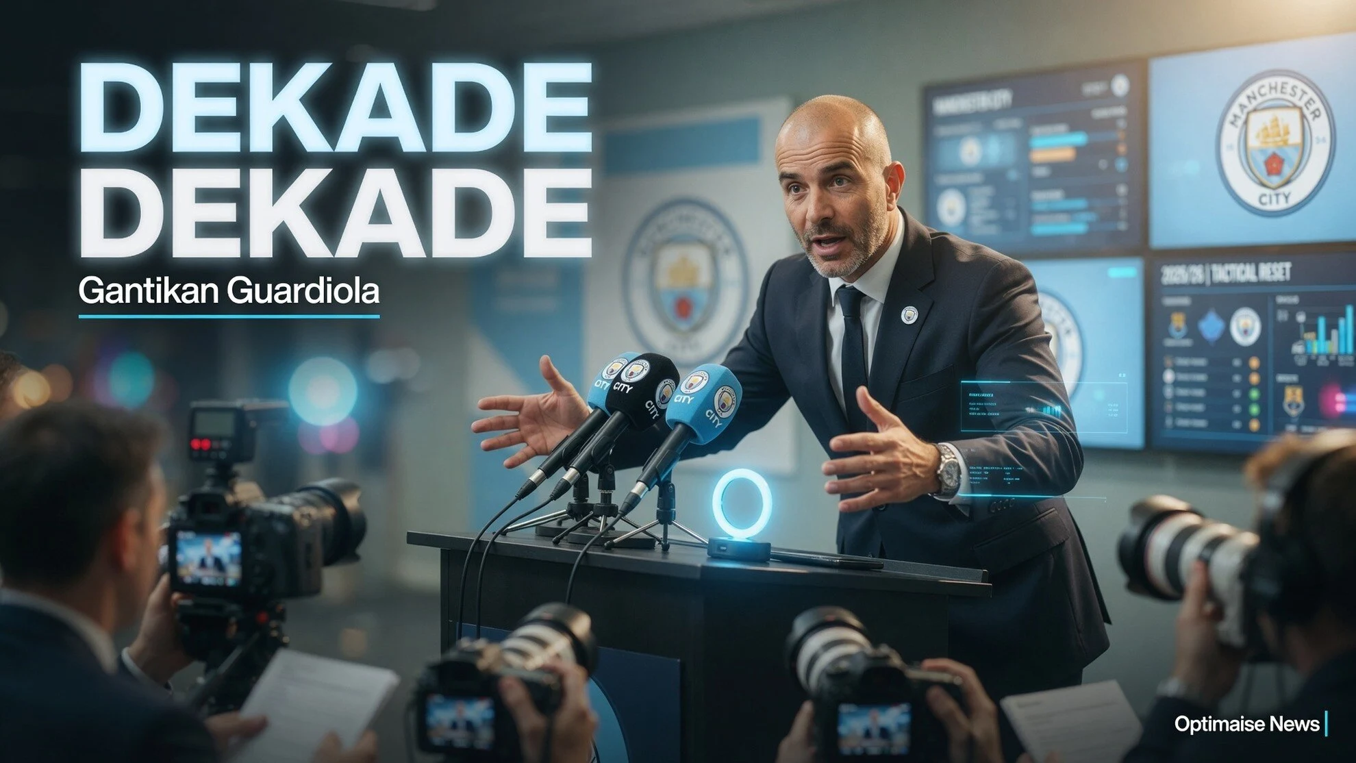 Enzo Maresca Gantikan Guardiola di Man City Usai Satu Dekade
