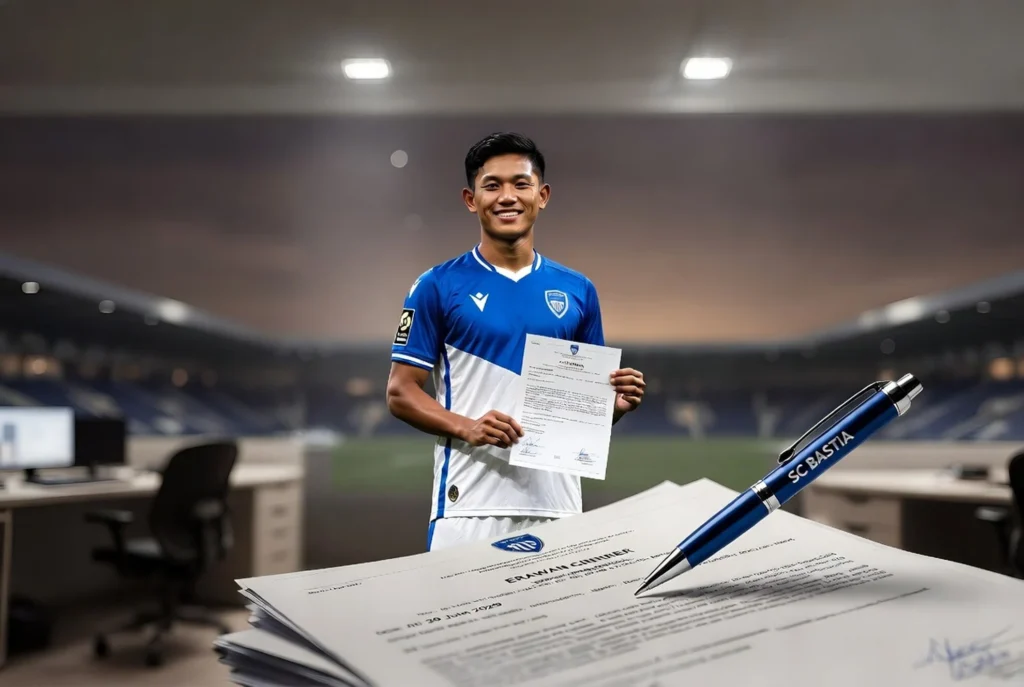 Kontrak Hingga 2029 dan Pengumuman Resmi SC Bastia