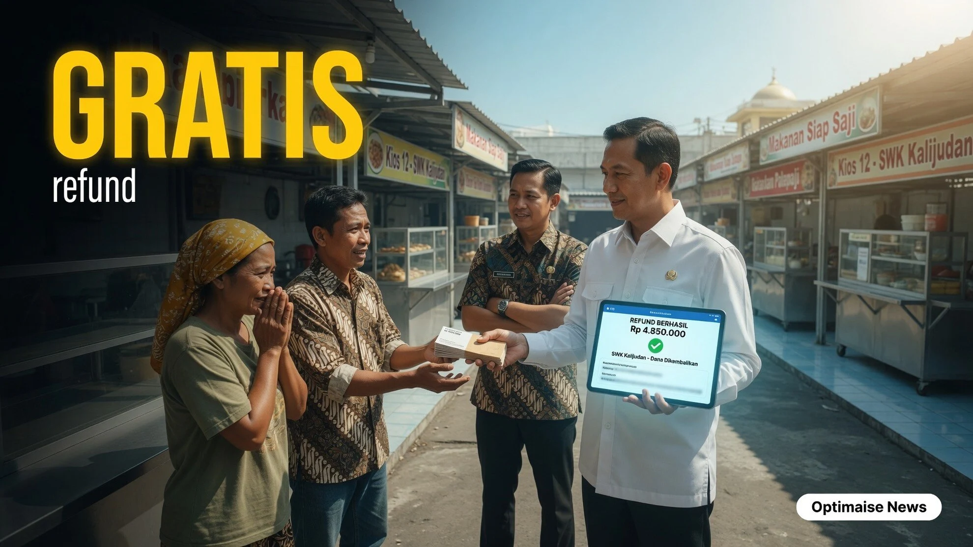 Eri Pastikan SWK & Kalijudan Gratis Rp100 Ribu