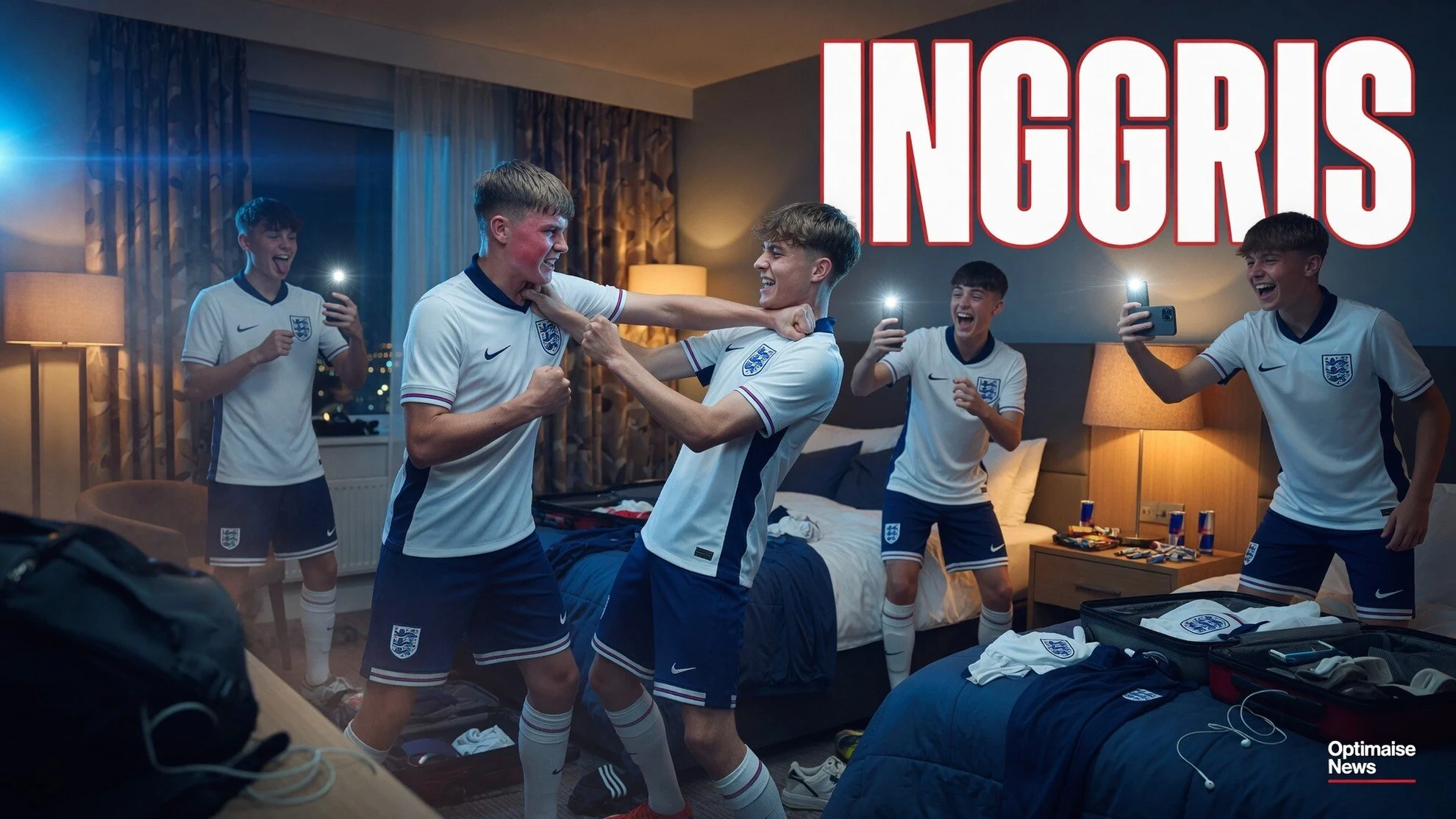 FA Klaim Selesaikan Skandal 2 Pemain Inggris U-16 Berantem di Hotel