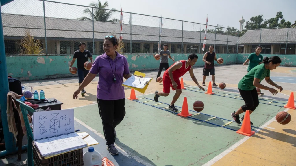 Lima wilayah dan target 100 guru olahraga