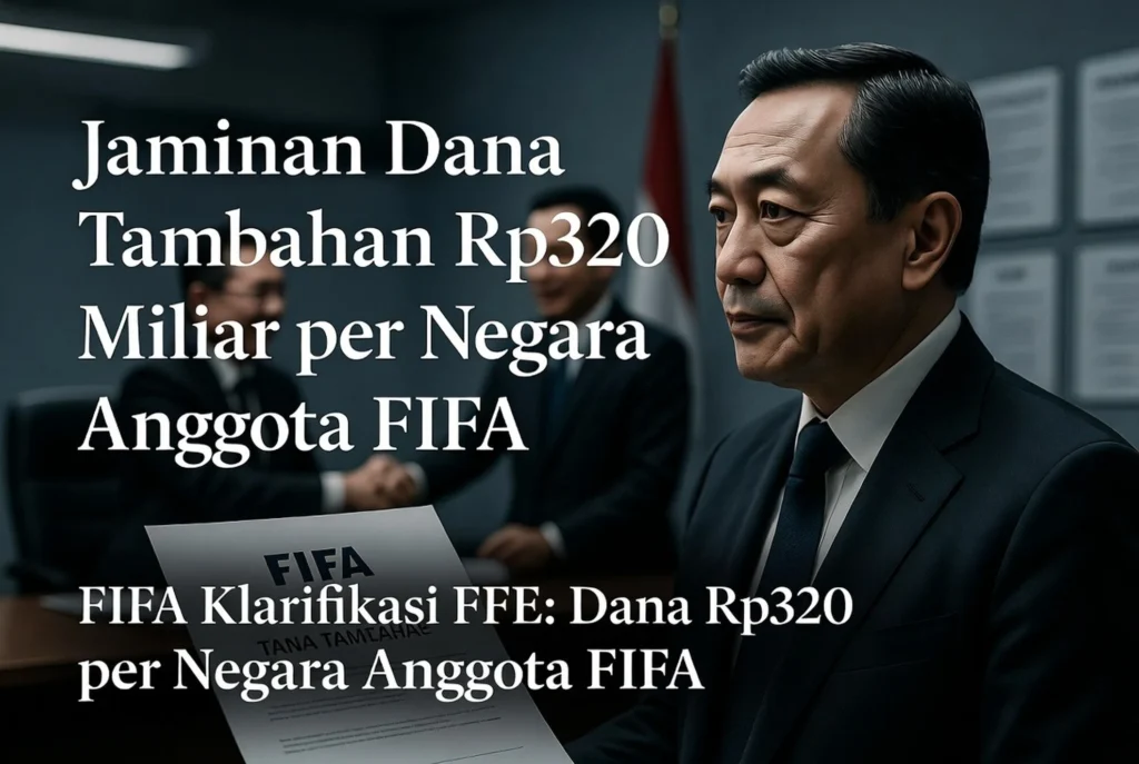 Jaminan Dana Tambahan Rp320 Miliar per Negara Anggota FIFA