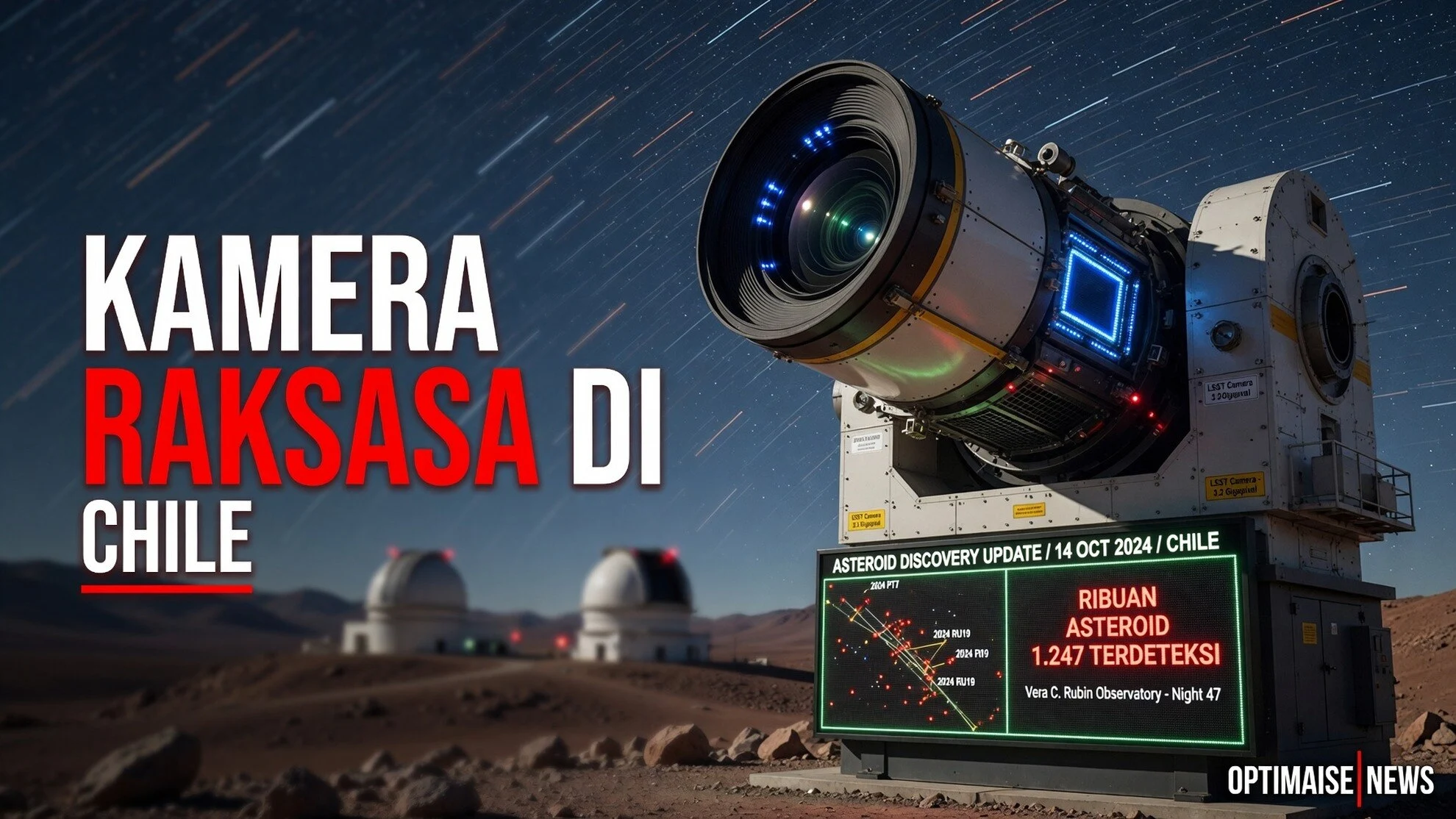FOTO: Kamera Raksasa Di Chile Temukan Ribuan Asteroid