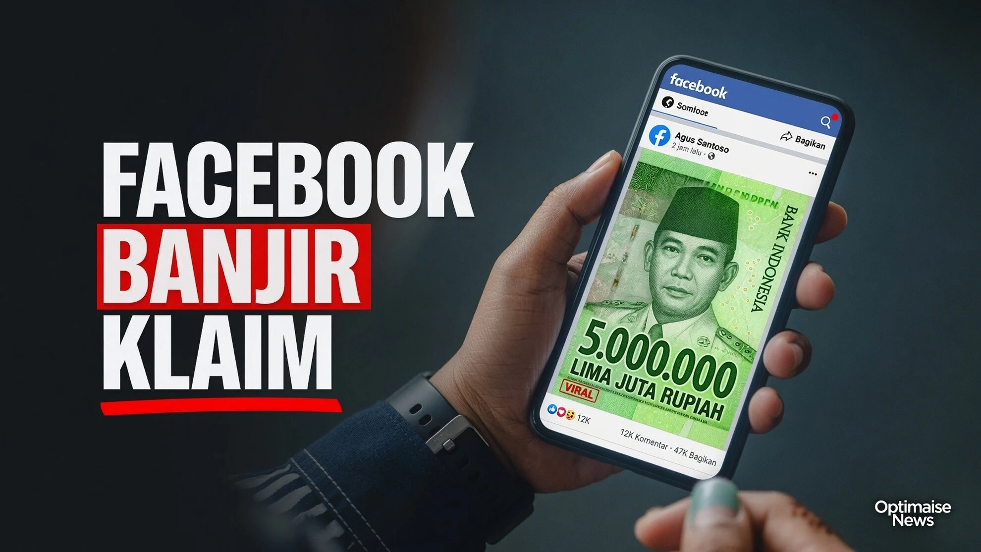 Facebook Banjir Klaim Uang Baru Rp18 Ribu hingga Rp18 Ribu