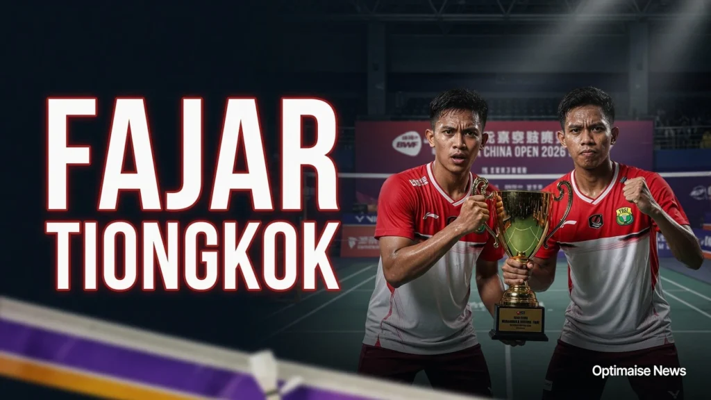 Fajar/Fikri Jaga Gelar di Tiongkok Terbuka 2026 US$2 Juta