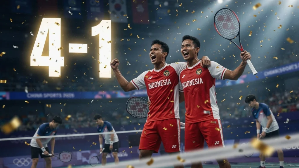 Fajar/Fikri Tantang Ganda No.1 China, Modal H2H 4-1