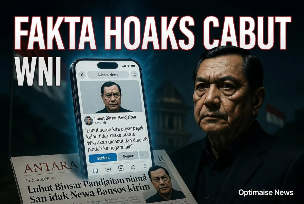 Fakta Hoaks Cabut WNI: Luhut Tak Pernah Bilang Begitu