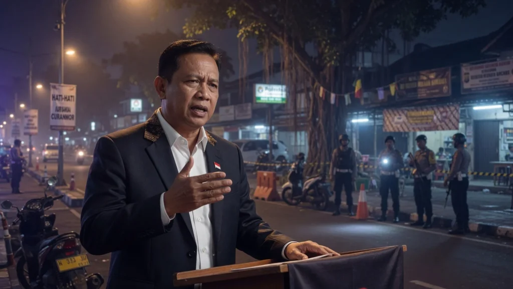 Enam Titik yang Akan Ditempati Unit Bersenjata Malam Hari