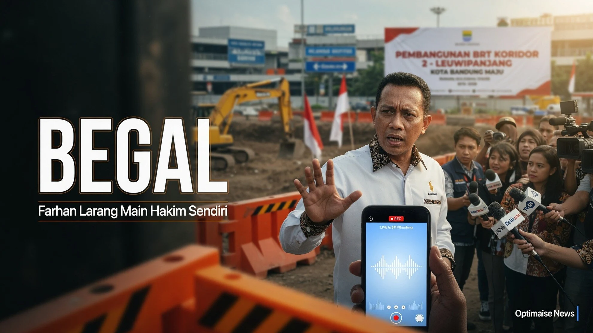 Farhan Larang Main Hakim Sendiri Usai 19 Kasus Begal