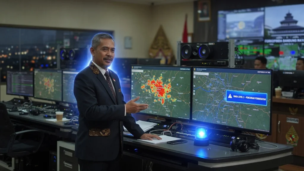 Dua Command Center Dishub-Diskominfo Siaga Penuh Dilengkapi Speaker