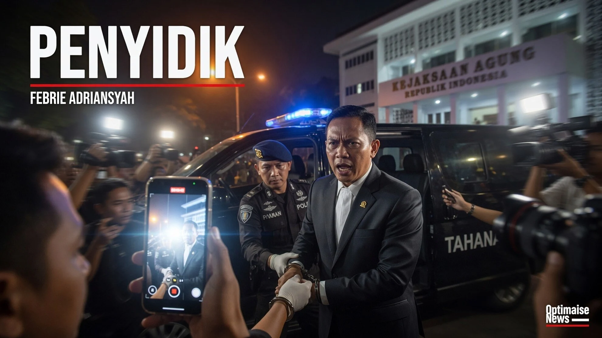 Febrie Adriansyah Digiring ke Rutan KPK: Emas 74 Kg Tanya Penyidik