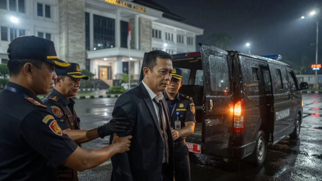 Dari panggilan siang hingga penahanan malam di Gedung Utama