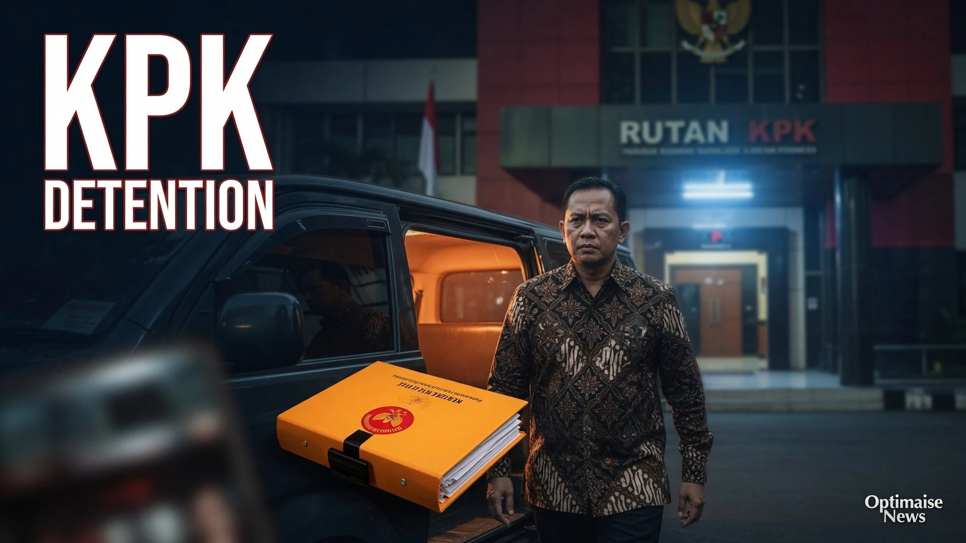 Febrie Tersangka TPPU Ditahan di Rutan KPK Bungkam Tanpa Rompi