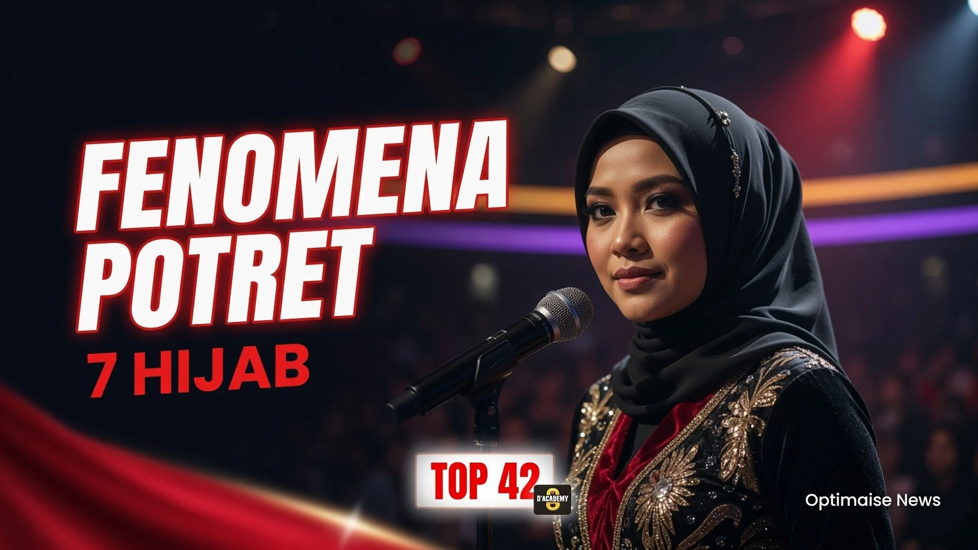 Fenomena Potret 7 Pedangdut Berhijab di D’Academy 8, Siapa