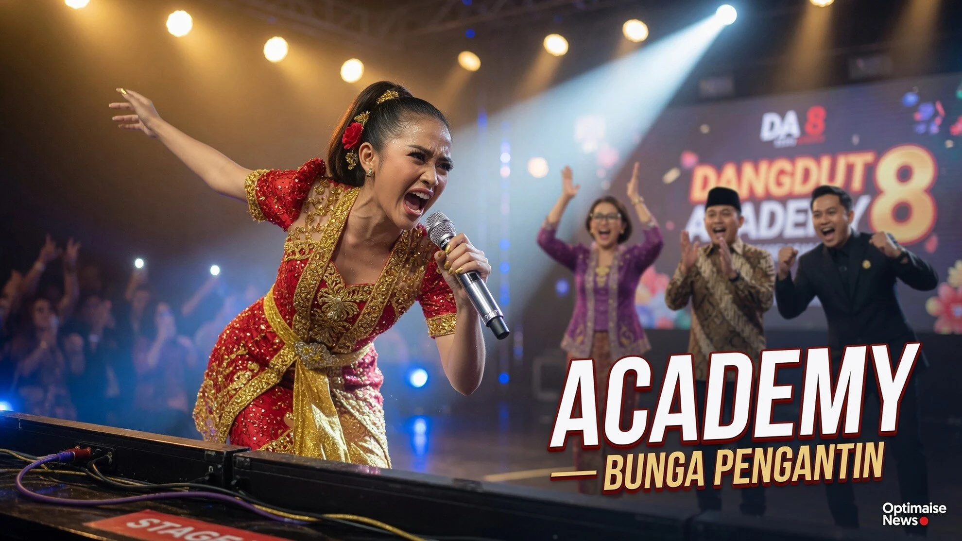 Fildan Bikin Bhita Raih 3 Standing Ovation di Dangdut Academy 8