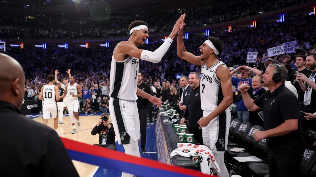 Kuarter pertama milik Spurs, Knicks balas di babak dua