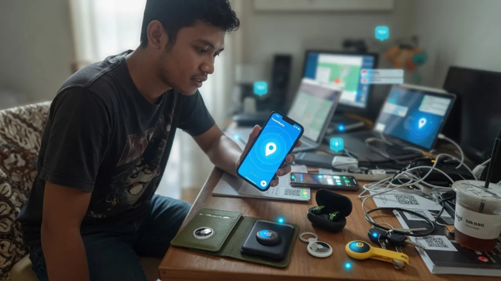 Notifikasi Otomatis Saat Barang Tertinggal