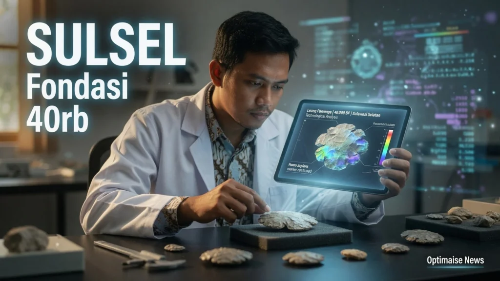 Fondasi 40 Ribu Tahun di Balik Teknologi Toalean Sulsel