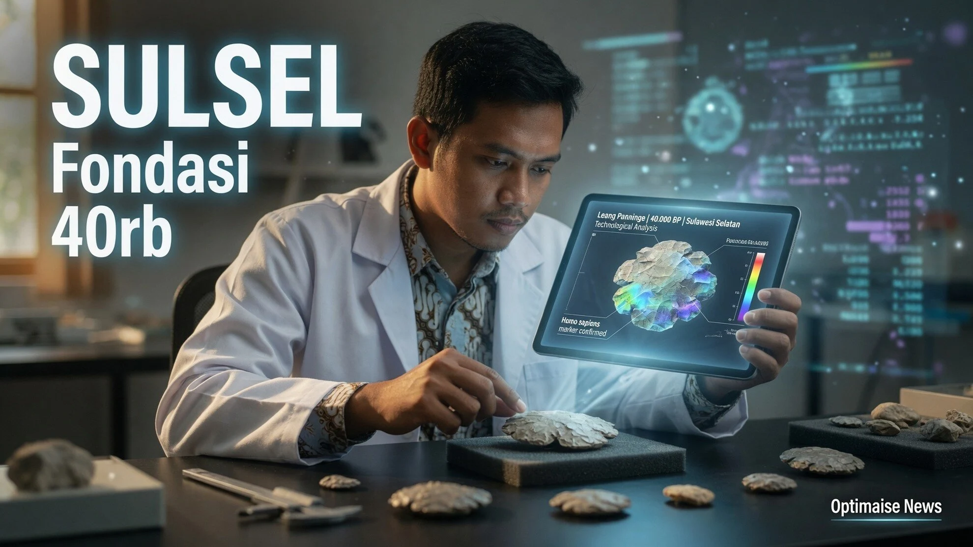 Fondasi 40 Ribu Tahun di Balik Teknologi Toalean Sulsel