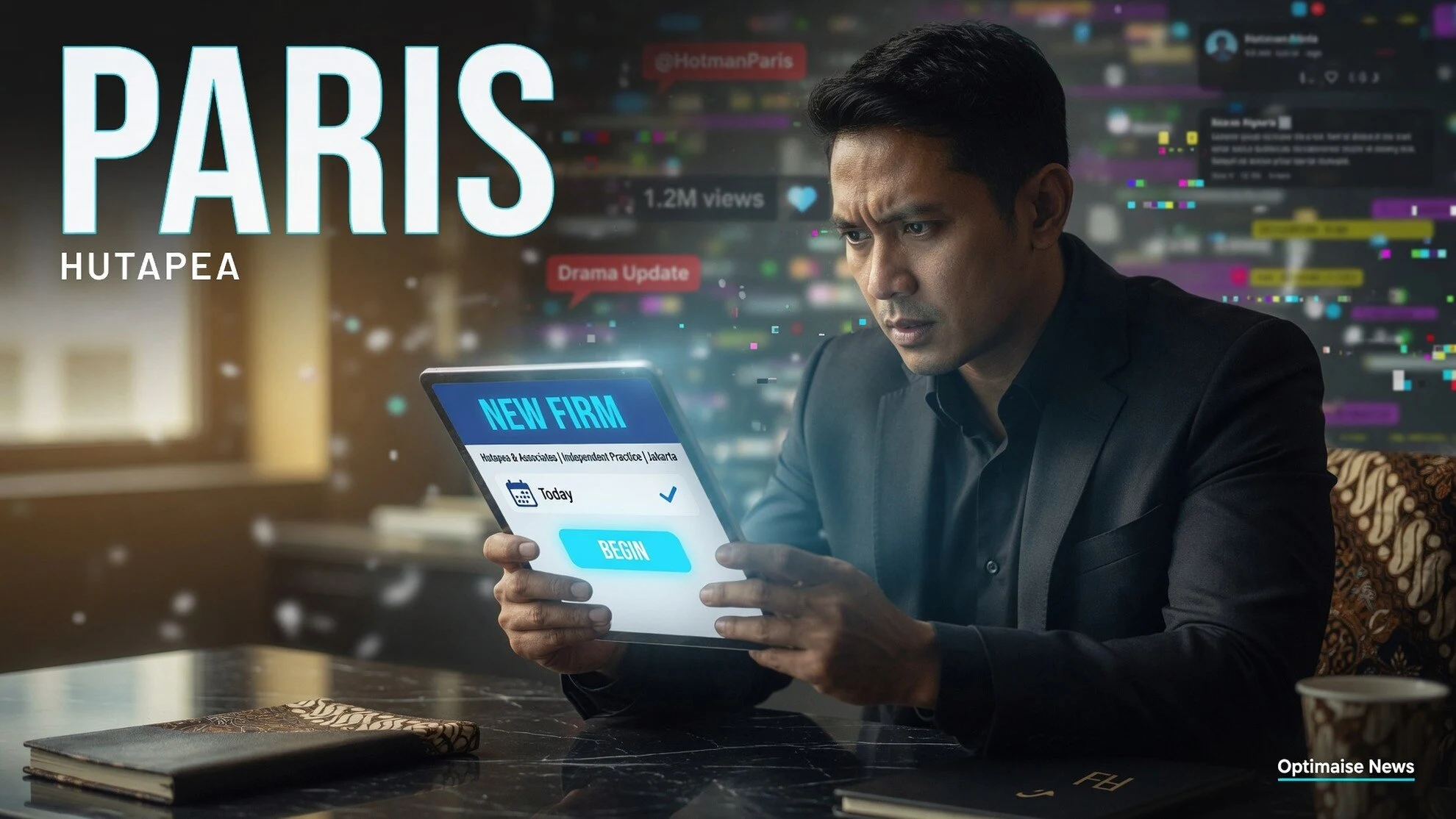 Frank Hutapea Buka Firma, Setahun Diam Hotman Paris