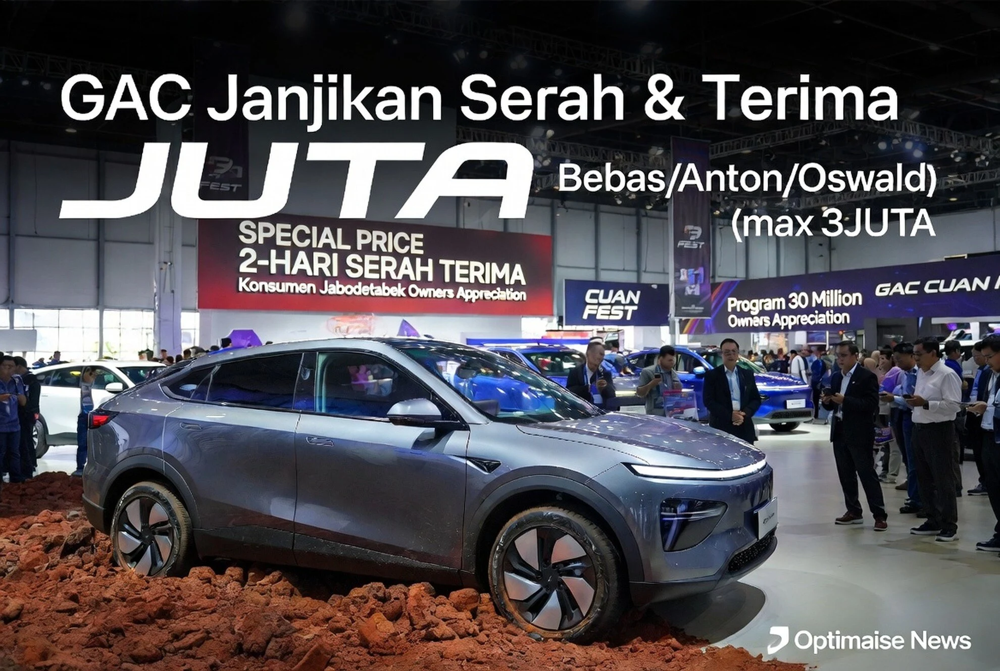 GAC Janjikan Serah & Terima Unit Rp280 Juta