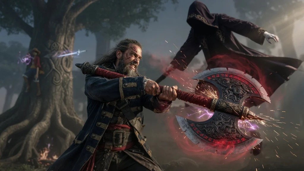 Eskalasi Serangan Imu: Vohu, Sea God Sword, hingga Xingtian Axe
