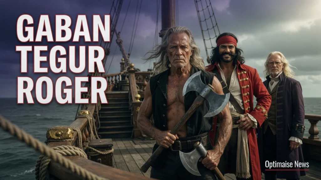 Gaban Tegur Roger di One Piece