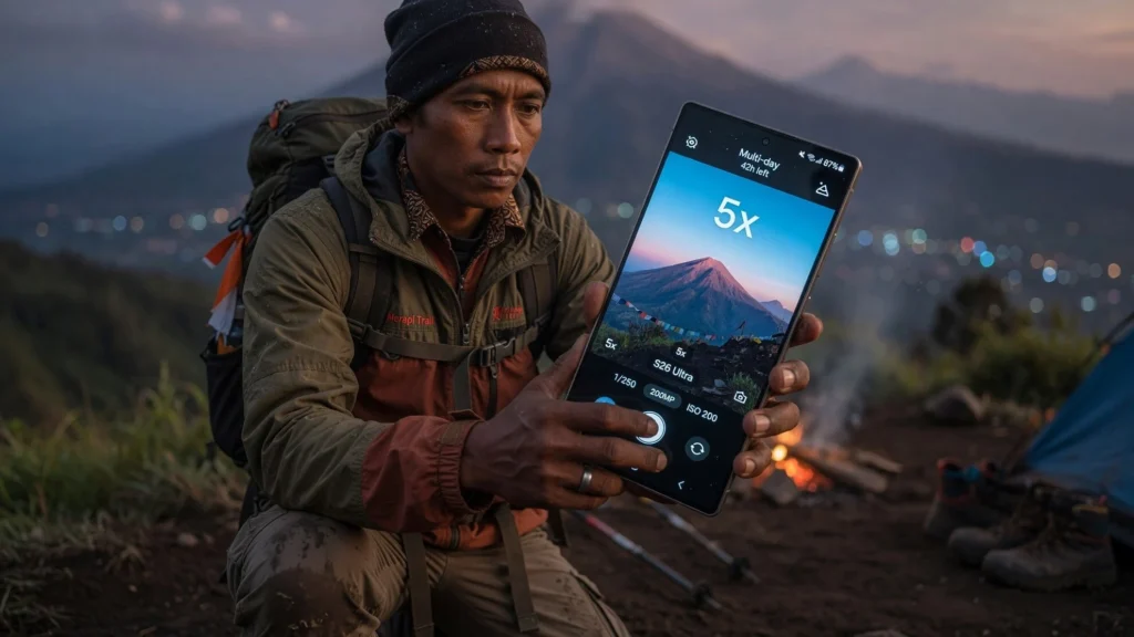 Bobot S26 Plus 190 Gram versus Baterai Ultra di Perjalanan Multi-Hari
