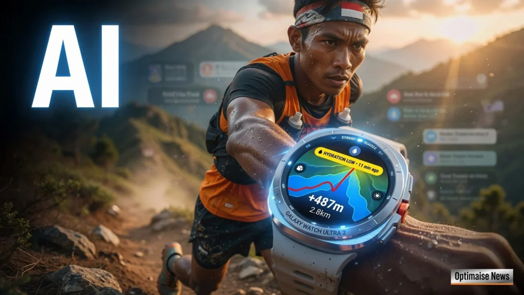Galaxy Watch Ultra 2 AI Cegah Dehidrasi di Trail Run dan Selam 40m