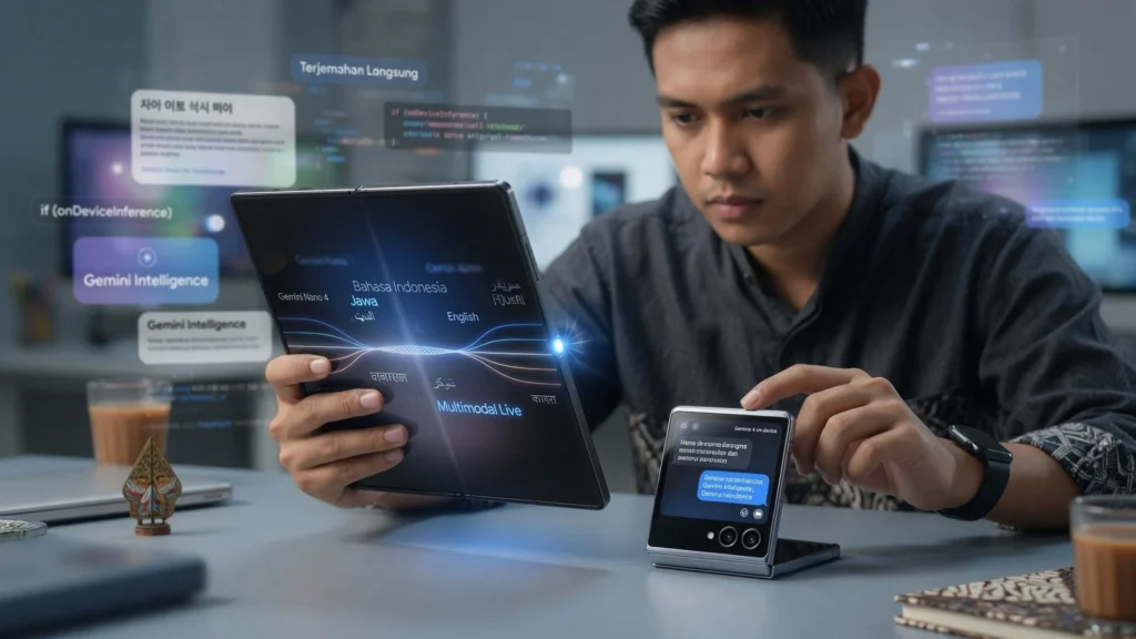 Nano 4 On-Device: 140 Bahasa, Multimodal Lebih Tajam, Berbasis Gemma 4