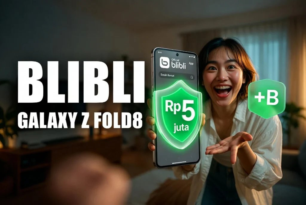 Galaxy Z Fold8 & Fold8 Ultra Dapat Bonus Rp9 Juta di Blibli
