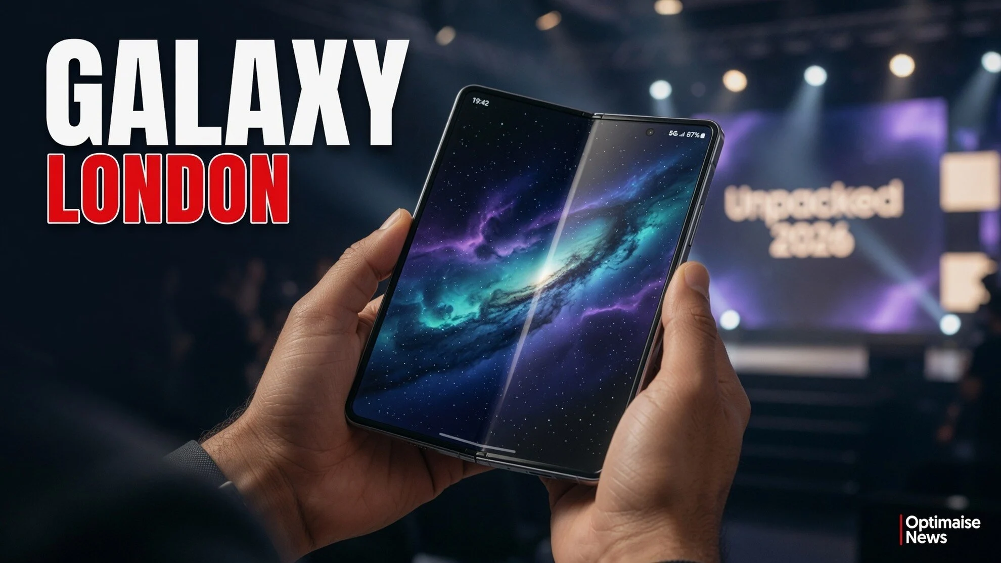 Galaxy Z Fold8 Hands-on London: 201 Gram Form Factor Paspor