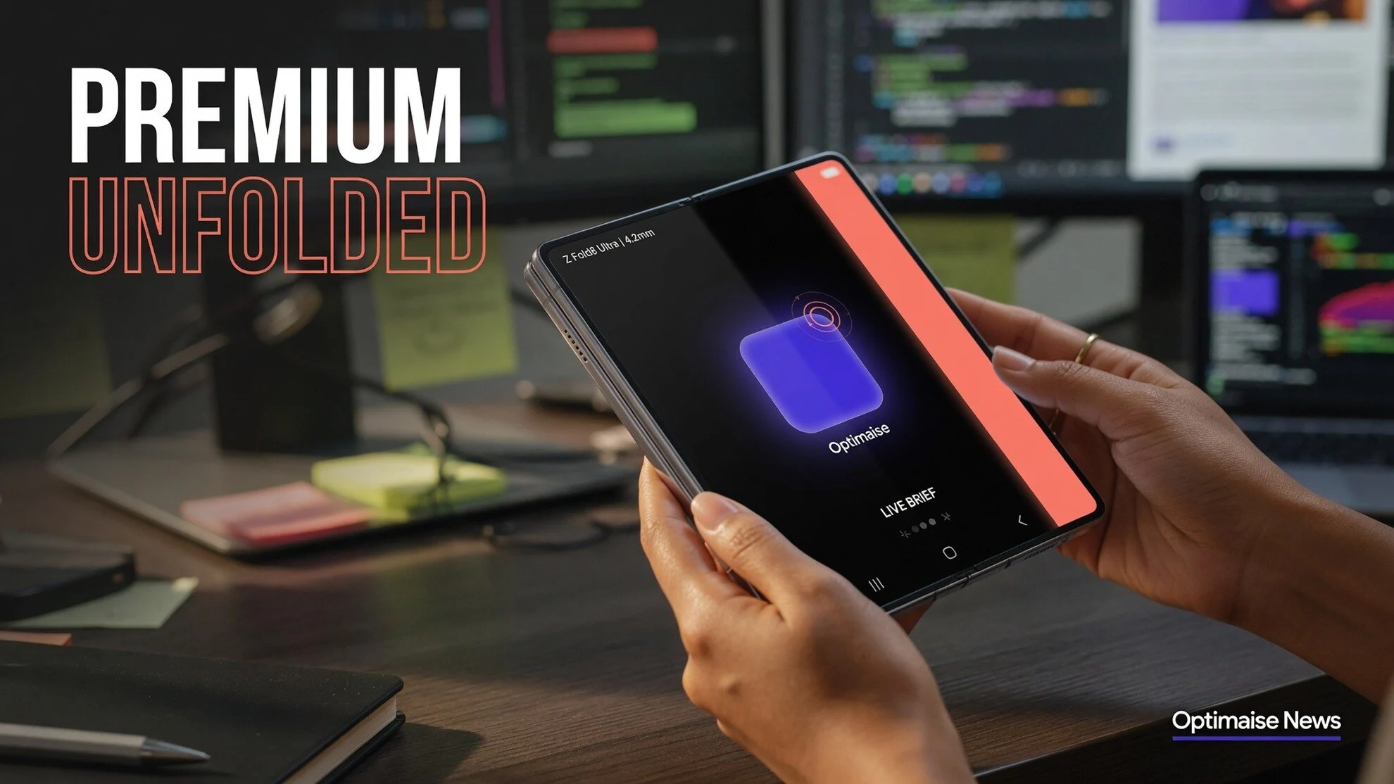 Galaxy Z Fold8 Ultra 4,2 mm Dibuka Jadi Acuan Desain Premium