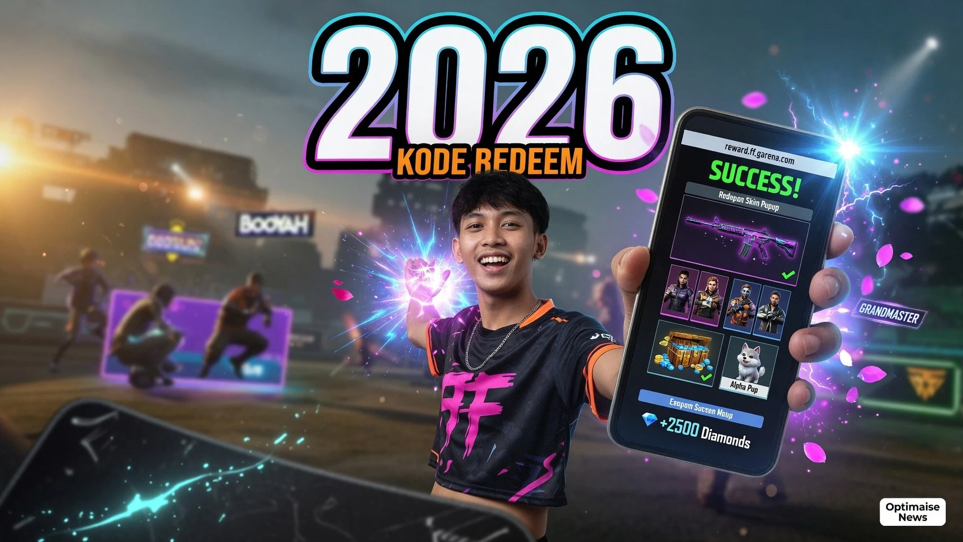 Garena Rilis 20 Kode Redeem FF 22 Juni 2026