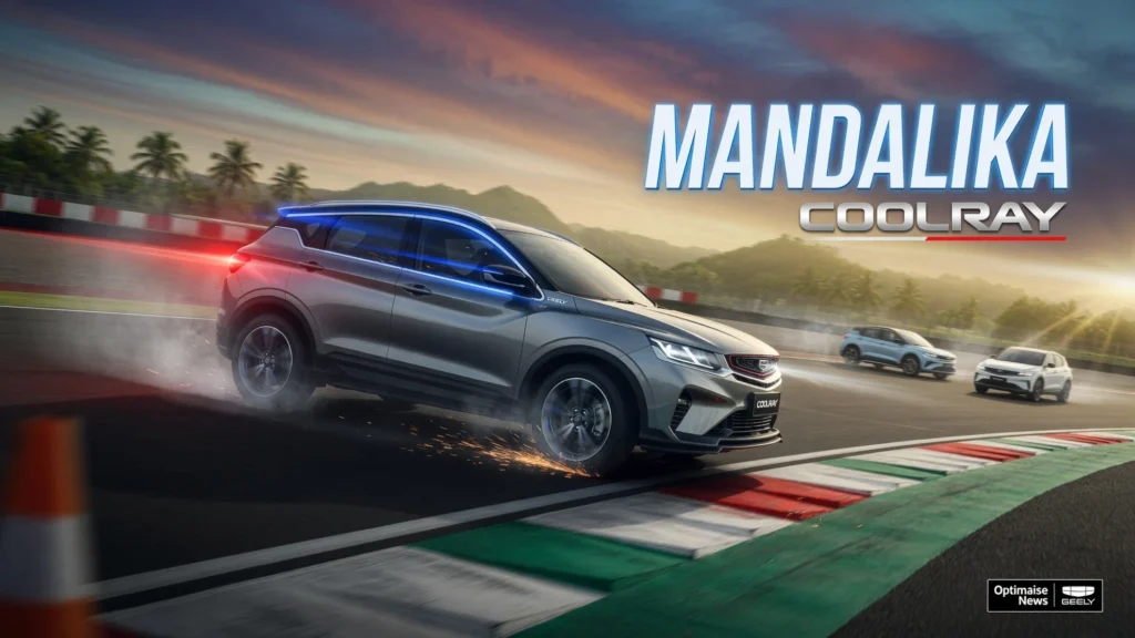 Geely Debutkan Coolray Bensin Pertama di Mandalika
