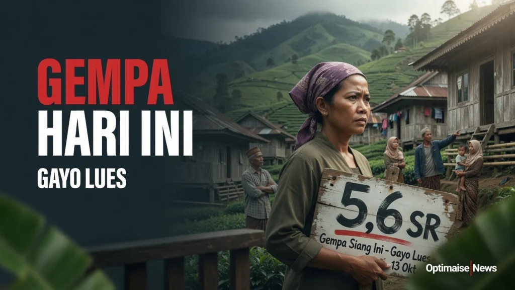 Gempa Hari Ini Tak Berpotensi Tsunami