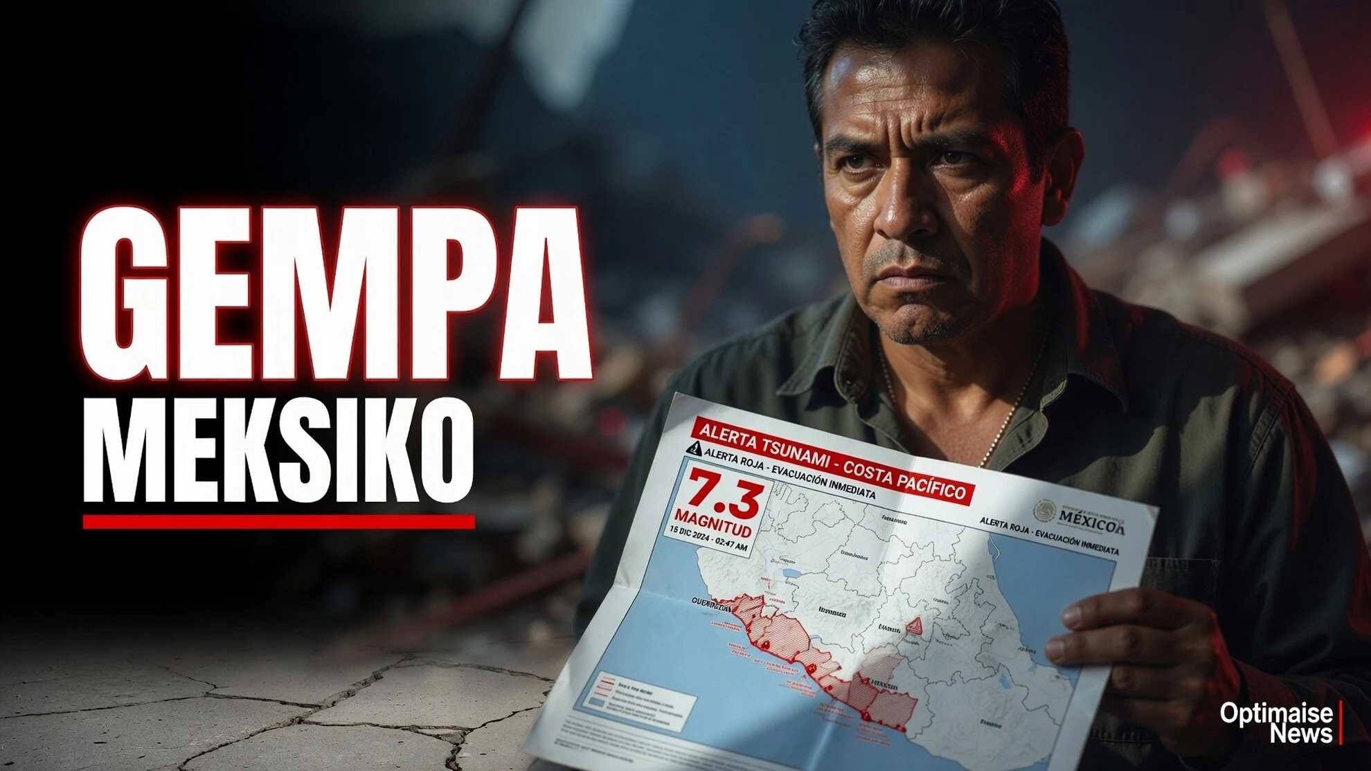 Gempa M 7,3 di Meksiko Picu Peringatan Tsunami, Tanpa Korban