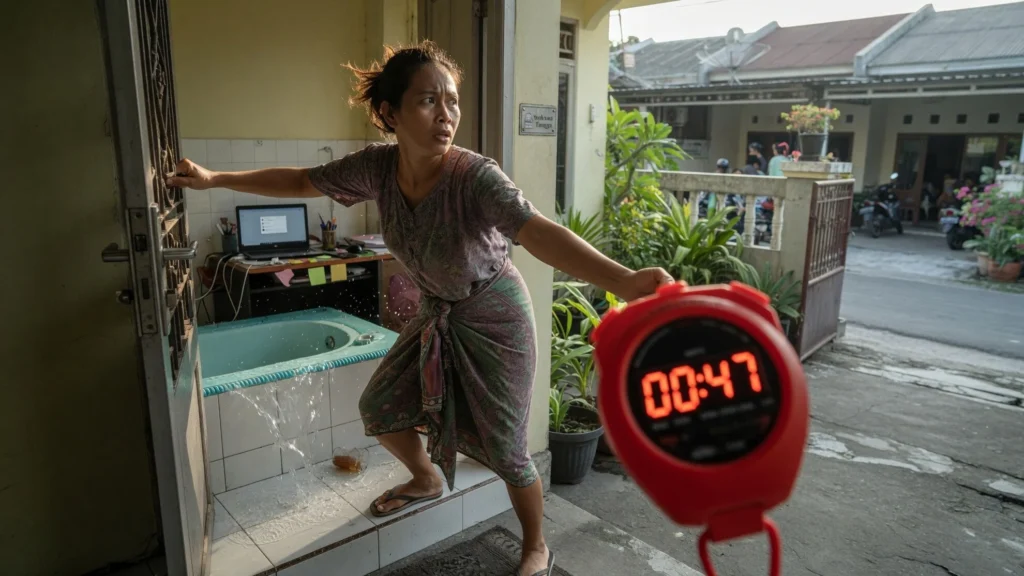 Reaksi Warga: dari Bak Mandi Bergoyang hingga Keluar Rumah