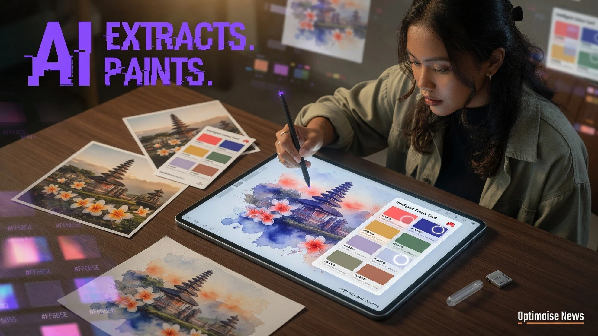 GoPaint AI MatePad Pro Max Ubah Ide Jadi Karya Visual
