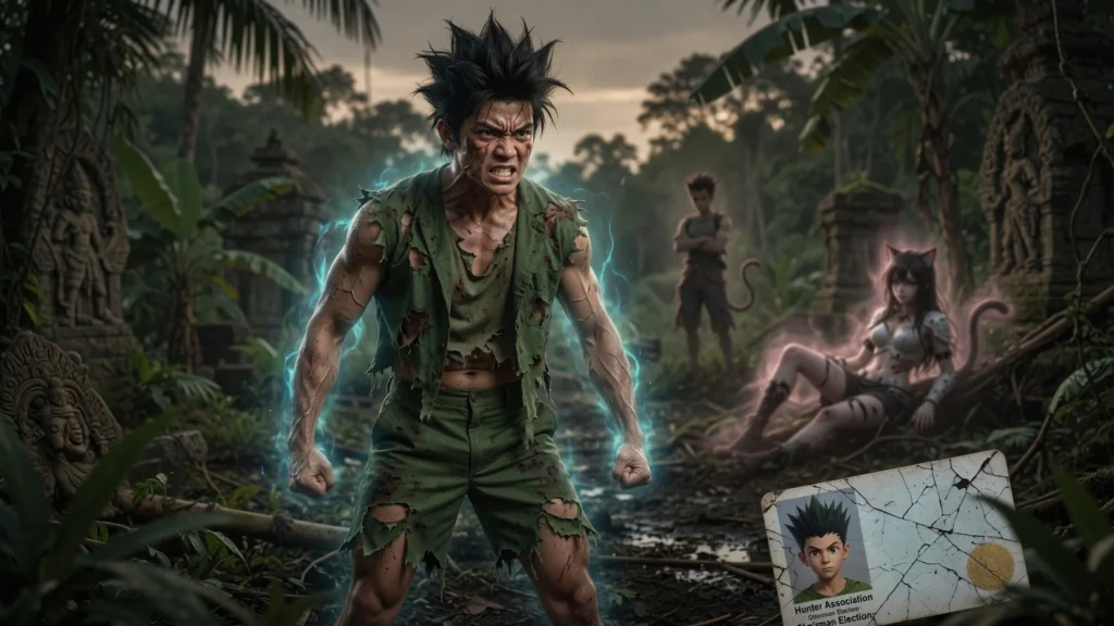 Duel Aura dan Otak: Raja Chimera Ant serta Mantan Ketua Hunter